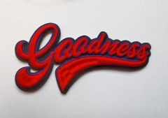 3D Embroidered Patches